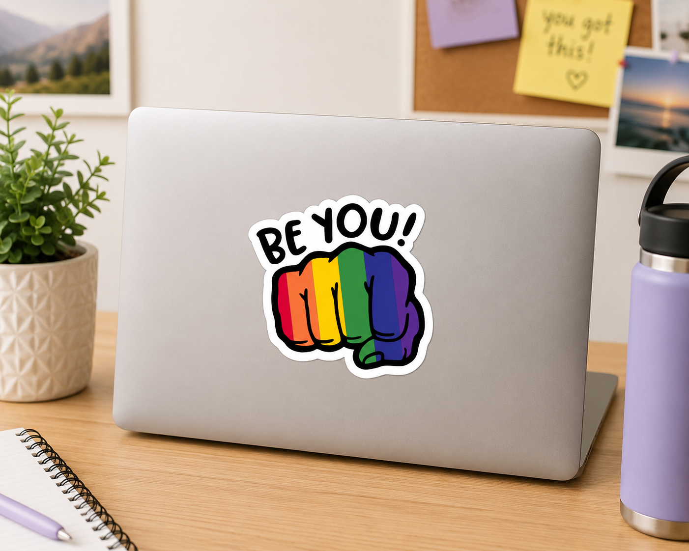 Be You Pride Sticker