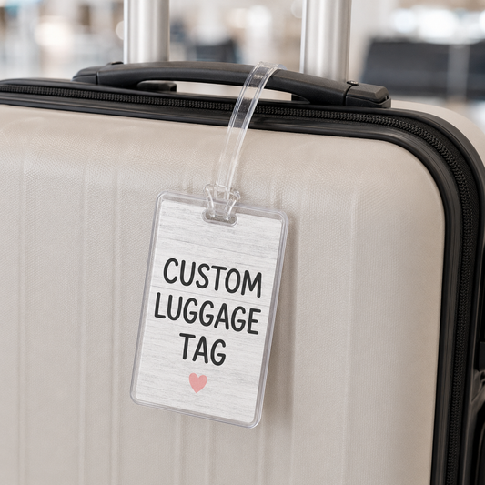 Custom Luggage Tag | Personalized Travel Tag