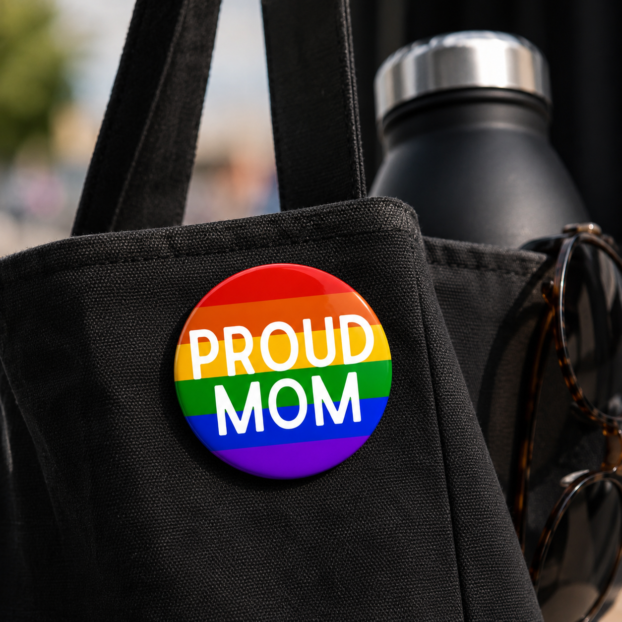 Pride Family Button Pin