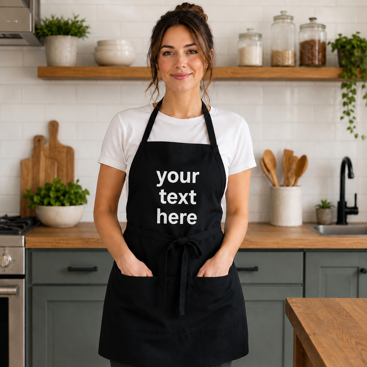 Custom Apron with Pockets | Personalized Apron