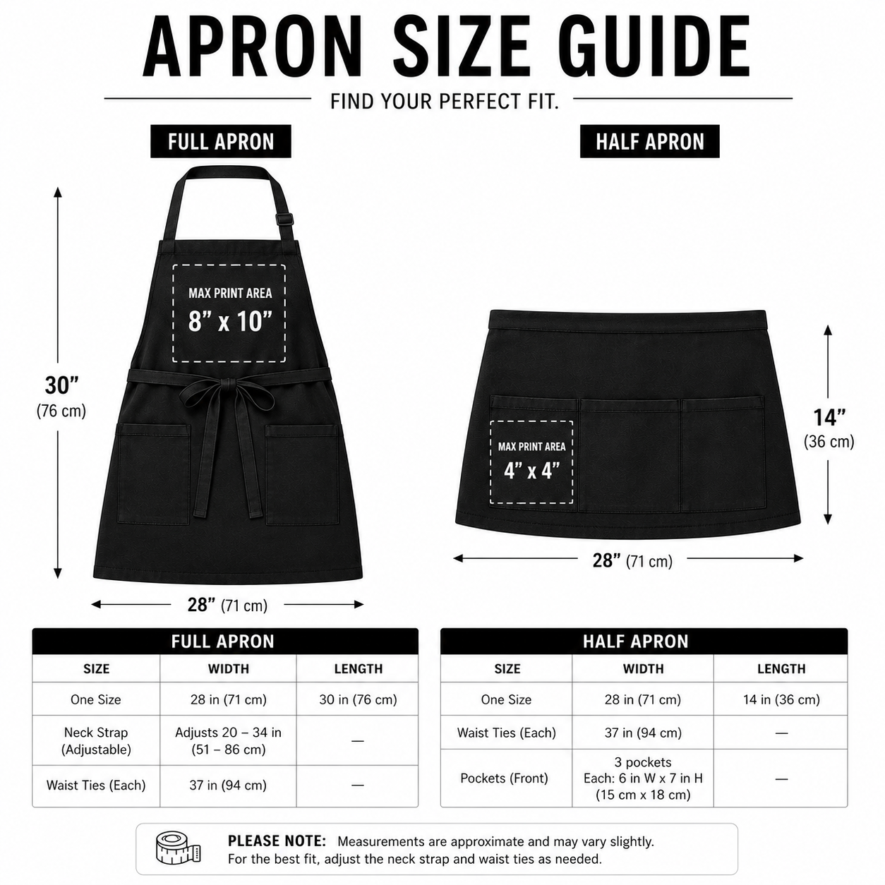 Locals Full/Half Apron