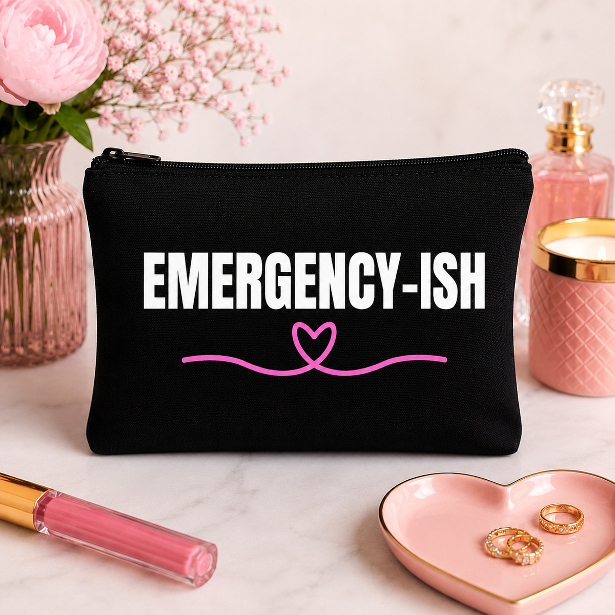 Emergency-ish Zipper Bag