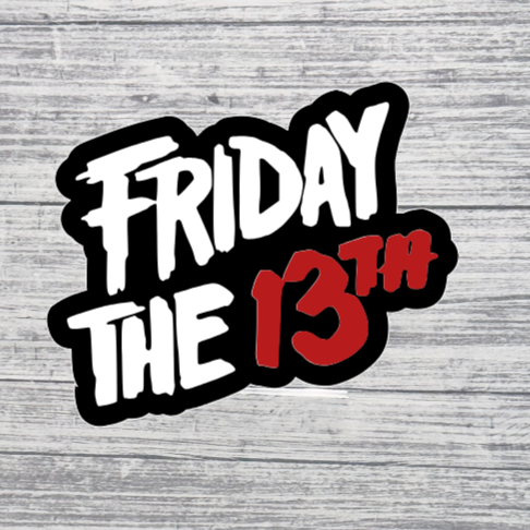 Friday the 13th Sticker