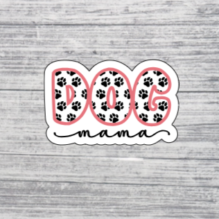 Dog Mama Sticker