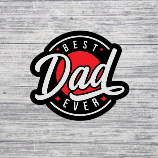 Best Dad Ever Sticker