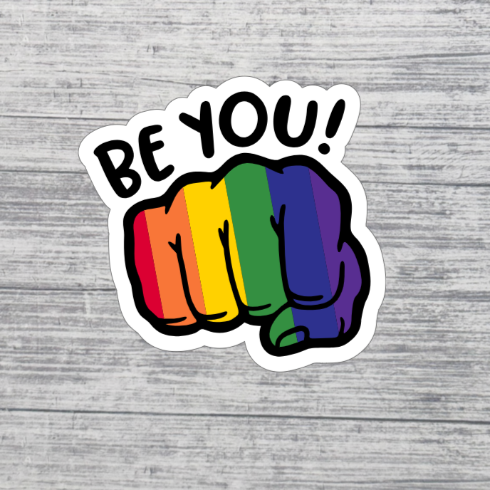 Be You Pride Sticker