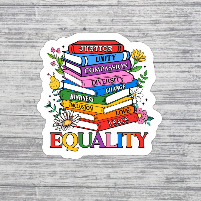Equality Books Sticker