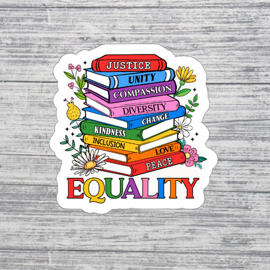 Equality Books Sticker