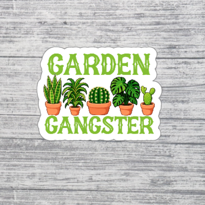 Garden Gangster Sticker