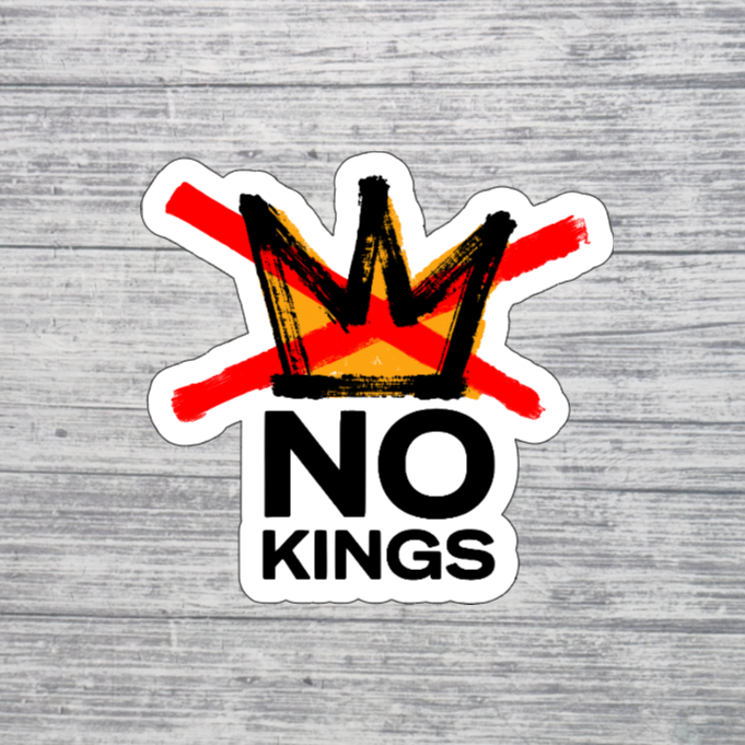 No Kings Sticker