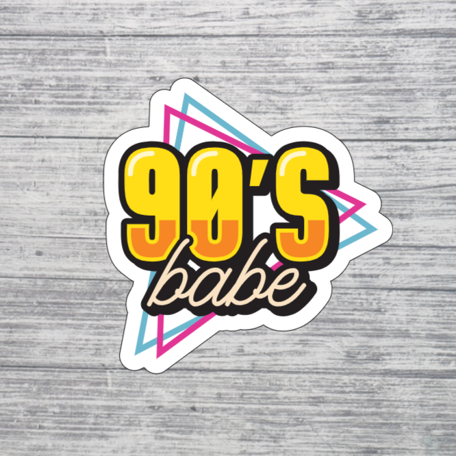 90’s Babe Sticker
