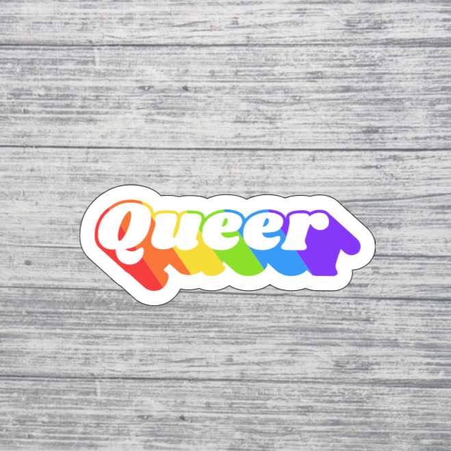 Queer Rainbow Sticker