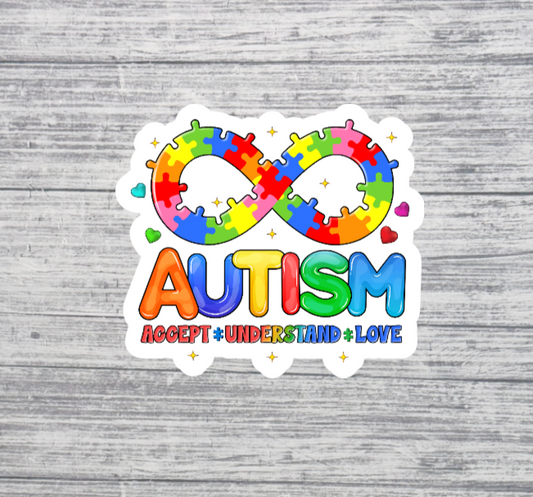 Autism Awareness Sticker